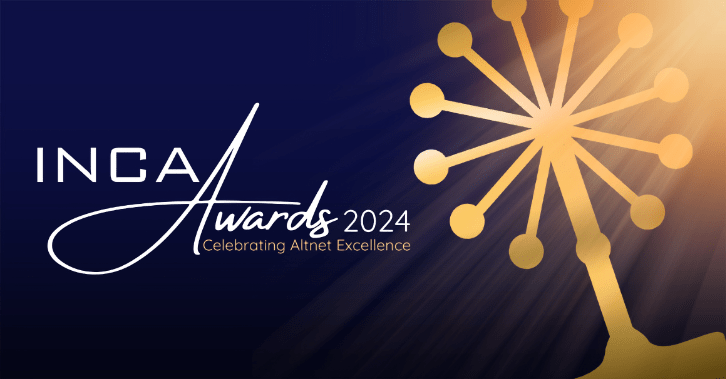INCA Awards 2024 programme visual identity